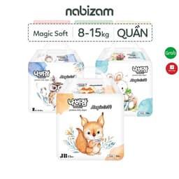 Thumbnail Bỉm Quần NABIZAM Magic Soft Co Dãn Mềm Mại, Thấm Hút Chống Tràn Tối Đa Size L30/XL26/XXL22 Cho Bé 8-20kg 2