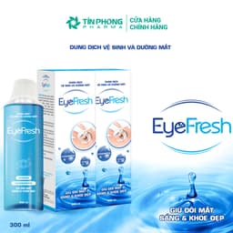 Thumbnail Nước Rửa Mắt EYEFRESH Kèm Cốc Rửa Vệ Sinh Mắt, Sạch Cặn Trang Điểm và Dưỡng Ẩm Cho Mắt Link live 1