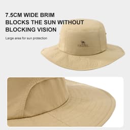 Thumbnail Mũ leo núi chống nắng CAMEL CROWN UPF50 + Mũ chống tia cực tím đi bộ đường dài ngoài trời 4