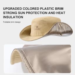 Thumbnail Mũ leo núi chống nắng CAMEL CROWN UPF50 + Mũ chống tia cực tím đi bộ đường dài ngoài trời 3