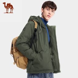 Thumbnail Áo khoác thể thao CAMEL CROWN dày dặn chống thấm nước unisex 1