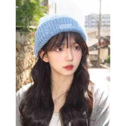 Thumbnail Mũ dệt kim CAMEL CROWN Thu đông Giải trí Bảo vệ tai ấm áp Mũ len chống gió 2