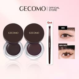 Thumbnail Gecomo Bút Kẻ Mắt Dạng gel Màu Lì Nhanh Khô Chống Thấm Nước Lâu Trôi 1