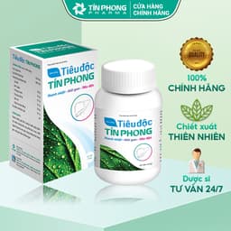 Thumbnail TPBVSK Tiêu Độc Tín Phong Giúp Hỗ Trợ Thanh Nhiệt, Mát Gan Hộp 50- 60 Viên 1