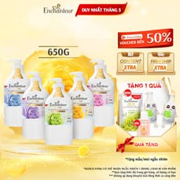 Thumbnail Sữa tắm hương nước hoa Pháp Enchanteur Deluxe 650g - Mềm mịn như lụa Lưu hương 24H 1