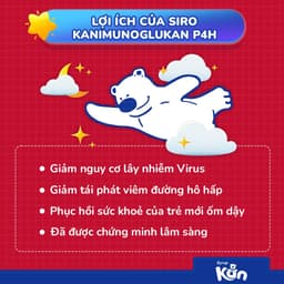 Thumbnail Combo 2 Siro Kan ImunoGlukan hỗ trợ miễn dịch nâng cao sức đề kháng cho bé - chai 120ml 3
