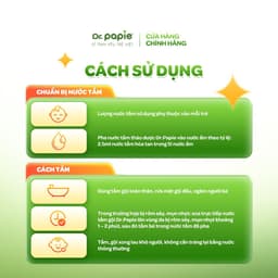 Thumbnail Combo 2 Chai Nước Tắm Thảo Dược Dr Papie Giúp Giảm Mẩn Ngứa Và Rôm Sảy, Hỗ Trợ Làm Sạch, Mát Da Bé - Chai 230ml 4