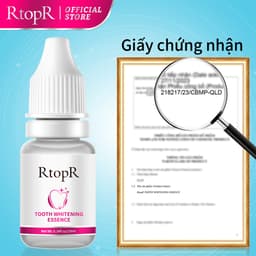 Thumbnail Tinh chất làm trắng răng RTOPR làm sạch loại bỏ mảng bám và vết bẩn giúp răng chắc khỏe trắng sáng tự nhiên 10ml 4