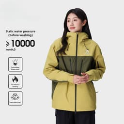 Thumbnail Áo khoác CAMEL CROWN Nam Nữ 3 trong 1 Ngoài Trời Chống Gió Và Chống Thấm Nước Leo Núi Quần Áo 3