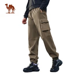Thumbnail CAMEL CROWN Quần yếm lông cừu nam và nữ Quần nỉ lông cừu ngoài trời Quần có dây chống thấm nước 1