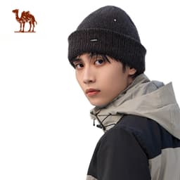 Thumbnail Mũ dệt kim CAMEL CROWN Mũ mùa thu đông Mũ lạnh chống gió ấm áp 1
