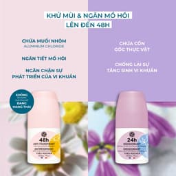 Thumbnail Lăn khử mùi ngăn mùi suốt 24H - 48H Yves Rocher 50ml (nhiều phân loại) 2