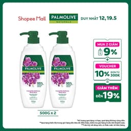 Thumbnail Bộ 2 Sữa tắm Palmolive mịn màng quyến rũ 95% chiết xuất từ phong lan 500g 1