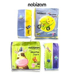 Thumbnail Combo 3 Tã/Bỉm Quần NABIZAM Ultra Thin Nội Địa Hàn, Mềm Mại, Mỏng Nhẹ An Toàn Cho Bé, Đủ Size Cho Bé Từ 6-25kg 3