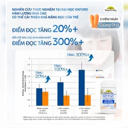 Thumbnail DHA Tú Tài Nature's Way - DHA 300mg Bổ Sung Dầu Cá Cô Đặc Omega 3 RTG Hàm Lượng Cao Cho Bé - Hộp 50 Viên 3