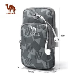 Thumbnail CAMEL CROW Túi đeo tay thể thao chống nước ngoài trời Phòng tập thể dục ngoài trời Chạy cánh tay Ban nhạc Túi đựng điện thoại di động 1