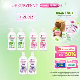 Thumbnail Combo 2 Sữa tắm trắng da 1.2L hương nước hoa Gervenne 1