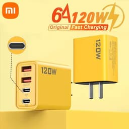 Thumbnail HdoorLink PD Sạc Siêu Nhanh Dual PD USB 4 Cổng Sạc Nhanh Cho Samsung Xiaomi US Sạc Cắm 2