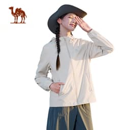 Thumbnail Áo khoác thể thao CAMEL CROWN Áo khoác có mũ trùm đầu chống nước cho nam và nữ Áo khoác chống gió ngoài trời 1