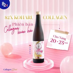 Thumbnail [Date 8/2025] 82X Nước Uống Đẹp Da KOHARU COLLAGEN Chai 500ml Chứa 84000mg Collagen Peptide - Khỏe Tóc & Móng 3