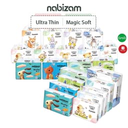 Thumbnail Combo Tã/Bỉm Dán/Quần NABIZAM Êm Mỏng Vượt Trội Chống Tràn Tối Đa Cho Bé Từ 3kg Đến 25kg 20-50 Miếng/Bịch 2