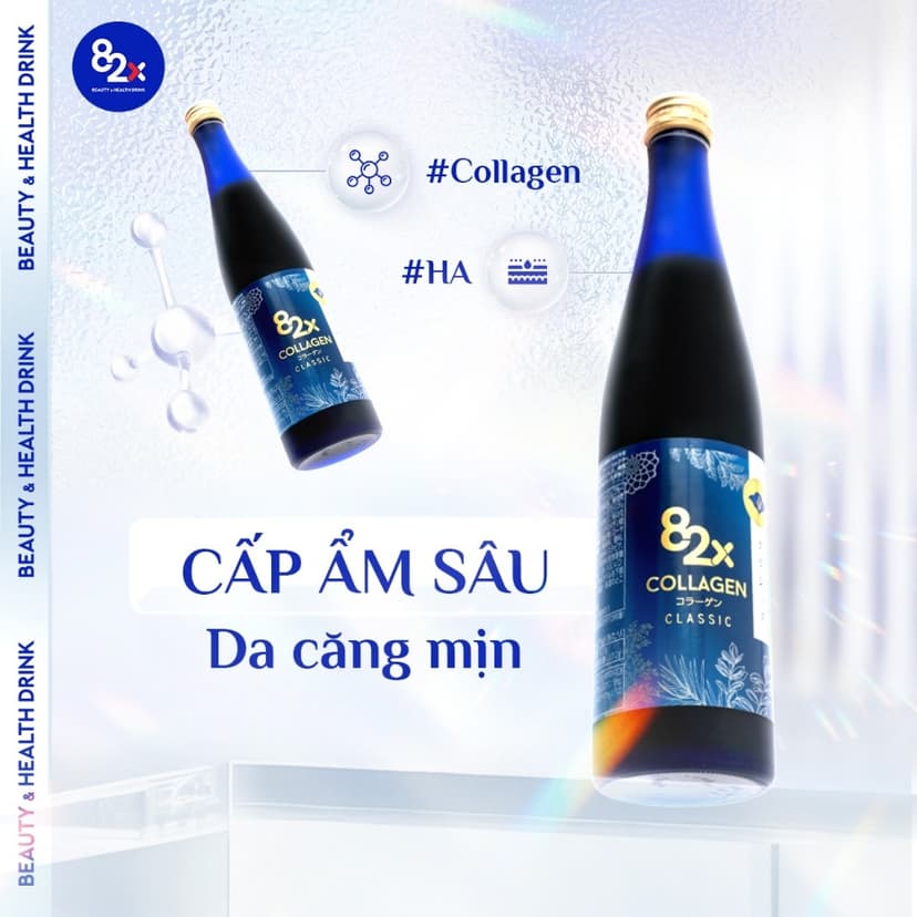 Ảnh Collagen nước 82X CLASSIC COLLAGEN Từ Nhật Bản chai 500ml-Làm Đẹp, Căng Bóng Da, Giữ Cân Gọn Dáng 4