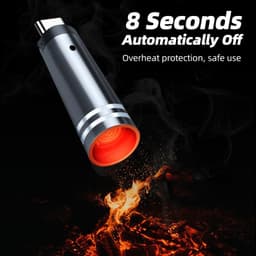 Thumbnail Hdoorlink Loại C Sưởi Ấm OTG Chuyên Dụng Mini Ngoài Trời Lửa Di Động Chống Gió Sạc Đặc Biệt Adapter 3