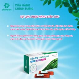 Thumbnail TPBVSK Tiêu Độc Tín Phong Giúp Hỗ Trợ Thanh Nhiệt, Mát Gan An Toàn Tiện Lợi Hộp 18 Ống 2