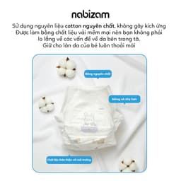 Thumbnail Combo 2 Bịch Tã/Bỉm Đêm NABIZAM Signature Summer Nội Địa Hàn, Mỏng Mềm, Thoáng Khí, Siêu Thấm Hút Size L30/XL26/2XL22 3