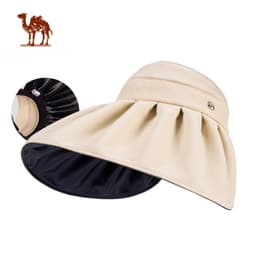 Thumbnail Mũ chống nắng CAMEL CROWN dành cho nữ Mùa hè Keo đen chống tia cực tím Vỏ rỗng 1