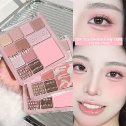 Thumbnail Ershiqi Eyeshadow Palette Matte Pearlescent Matching Comprehensive Palette Low Saturation Long-lasting Eye Makeup Cosmetics *GLASS 2