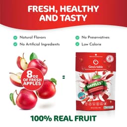Thumbnail Táo sấy giòn vị Dâu Tây Gina’s Table Úc 18g - Bổ sung vitamin C - Ăn vặt văn phòng - Trái cây sấy Úc 2