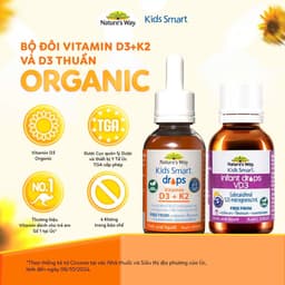 Thumbnail Vitamin D3 ORGANIC Nature’s Way, D3 Thuần Cho Trẻ Sơ Sinh Kids Smart Infant Drops VD3 - Hộp 13ml 3