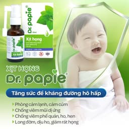 Thumbnail Dầu Húng Chanh Dr.Papie Hỗ Trợ Giảm Ho, Tăng Sức Đề Kháng Đường Hô Hấp 30ml 4