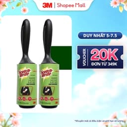 Thumbnail Combo 2 Cây lăn bụi 3M™ Scotch-Brite™ 30 lớp đa năng, lớp keo siêu dính, lấy sạch mọi vết bẩn 863R -30 1