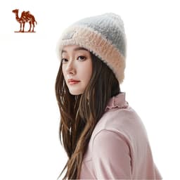 Thumbnail Mũ dệt kim CAMEL CROWN Mũ len bảo vệ tai chống gió ấm áp cho nam và nữ 1