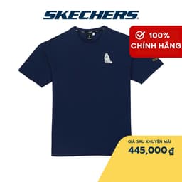Thumbnail Áo Thun Tay Ngắn Unisex Skechers Spy x Family Short Sleeve Tee - SL224U485-NAVY 1