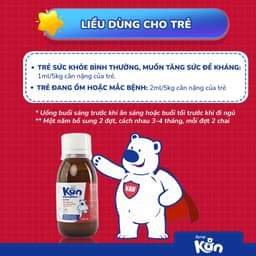 Thumbnail Combo 2 Siro Kan ImunoGlukan hỗ trợ miễn dịch nâng cao sức đề kháng cho bé - chai 120ml 4