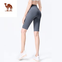 Thumbnail Quần short CAMEL CROWN phong cách thể thao thời trang cho nữ 1