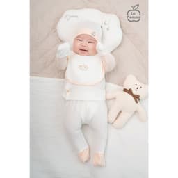Thumbnail Mũ sơ sinh La Pomme hình in dễ thương 3