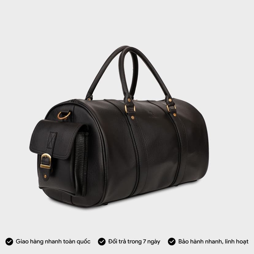 Ảnh Túi du lịch Yuumy (Thời trang nữ tiện lợi cỡ lớn - Túi da Seasand YMTR04) 2