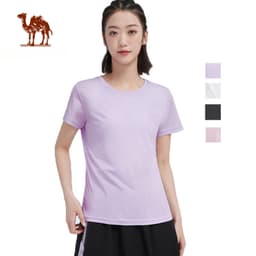 Thumbnail Áo thun CAMEL CROWN thể thao chất liệu nhanh khô cao cấp cho nữ 1