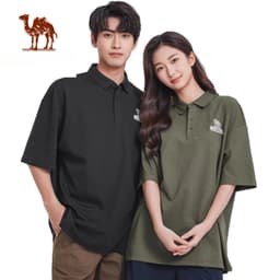 Thumbnail Áo sơ mi Polo ngắn tay ngoài trời CAMEL CROWN Áo thun nam vải khô nhanh chống nắng cảm giác băng 1