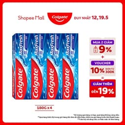 Thumbnail Bộ 4 Kem đánh răng Colgate Maxfresh ULTRA FREEZE the mát gấp 10X 180g/tuýp 1