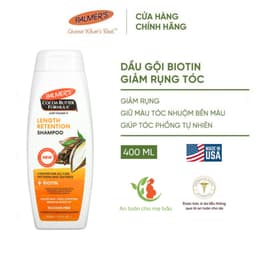 Thumbnail Dầu gội Biotin hỗ trợ giảm rụng tóc Palmer's 400ml 1