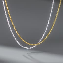 Thumbnail 17km Đơn Giản Chữ Thập Mặt Dây Chuyền Vòng Cổ Sáng Hai Lớp Vàng Bạc Dây Chuyền Choker Cho Nữ Trang Sức Phụ Kiện 4