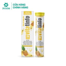Thumbnail TPBVSK Vitatinfo - Viên Sủi Hỗ Trợ Tăng Cường Sức Khỏe Bổ Sung Vitamin Khoáng Chất Lọ 20 Viên 4