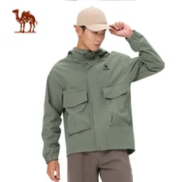 Thumbnail Áo khoác thể thao CAMEL CROWN Quần áo leo núi chống gió và chống nước ngoài trời dành cho nam 1