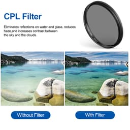 Thumbnail Thấu kính lọc CPL HDOORLINK 52mm phân cực cho điện thoại di động 2