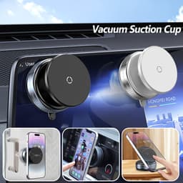 Thumbnail Giá đỡ điện thoại từ tính gắn trên ô tô Fonken 360° Giá đỡ hấp phụ hút chân không xoay Giá đỡ cốc hút Giá đỡ điện thoại 4